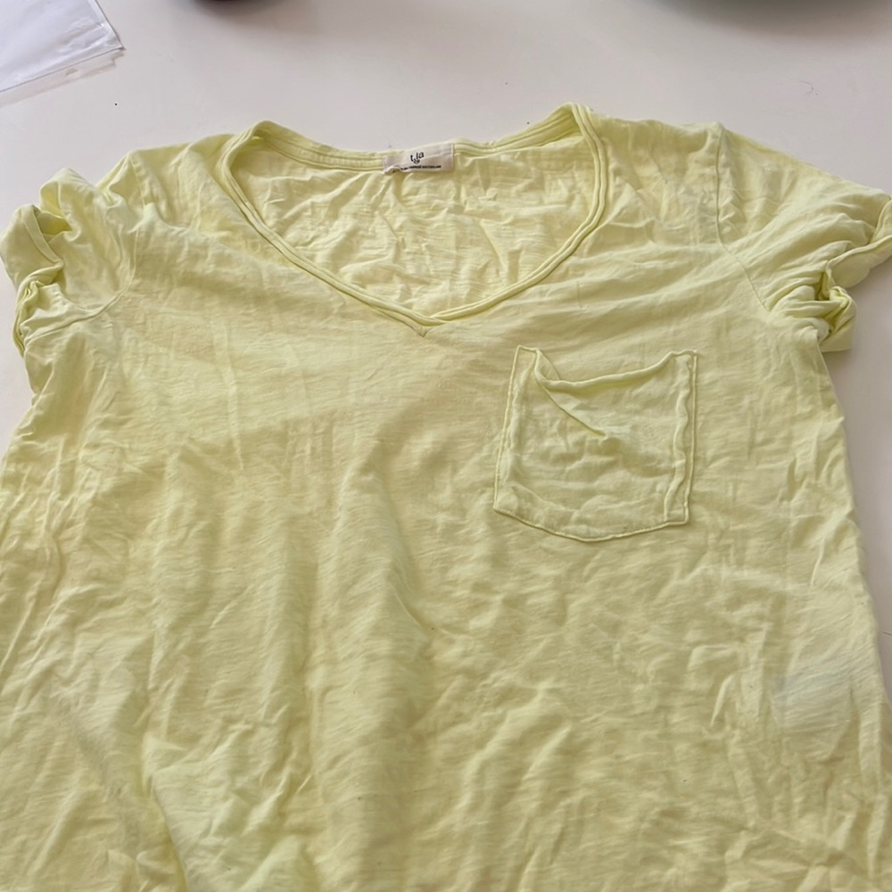 T.la Basic Pocket Tee